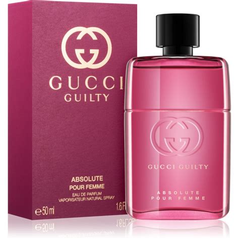 gucci guilty absolute pour femme eau de parfum 50ml|gucci guilty pour femme fragrantica.